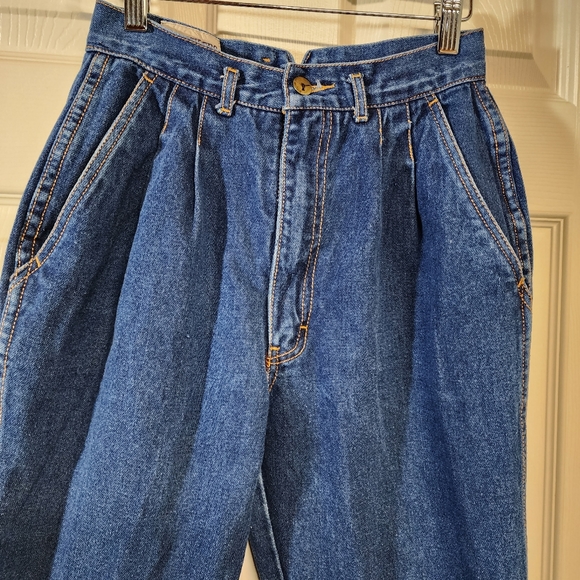 inventory reduction 30% off bundl Vintage 80s Backsiders high rise jeans size 11 - Picture 2 of 16